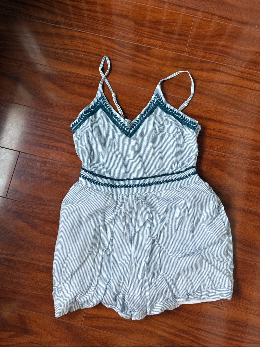 Blue romper